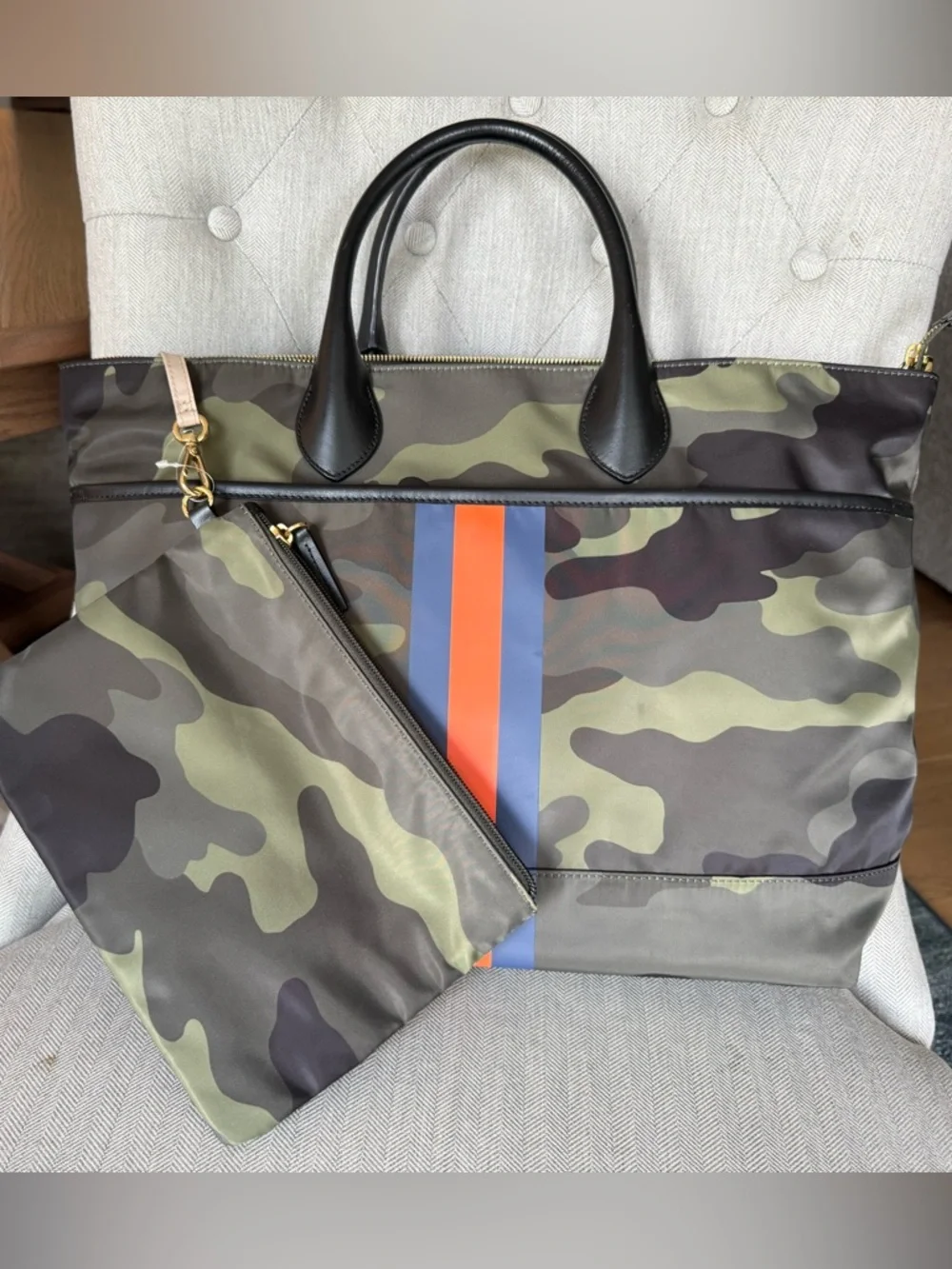 Pottery Barn Kids Mark & Graham Camo Diaper Bag